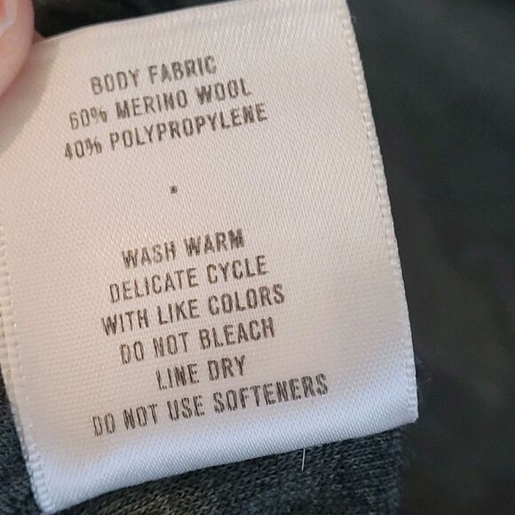 Tracksmith Off Roads Crew Shirt Mens Xlarge Olive Merino Long Sleeve Running - Picture 4 of 8